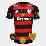 Camisa Flamengo Torcedor Tetra Campeão Libertadores 2025