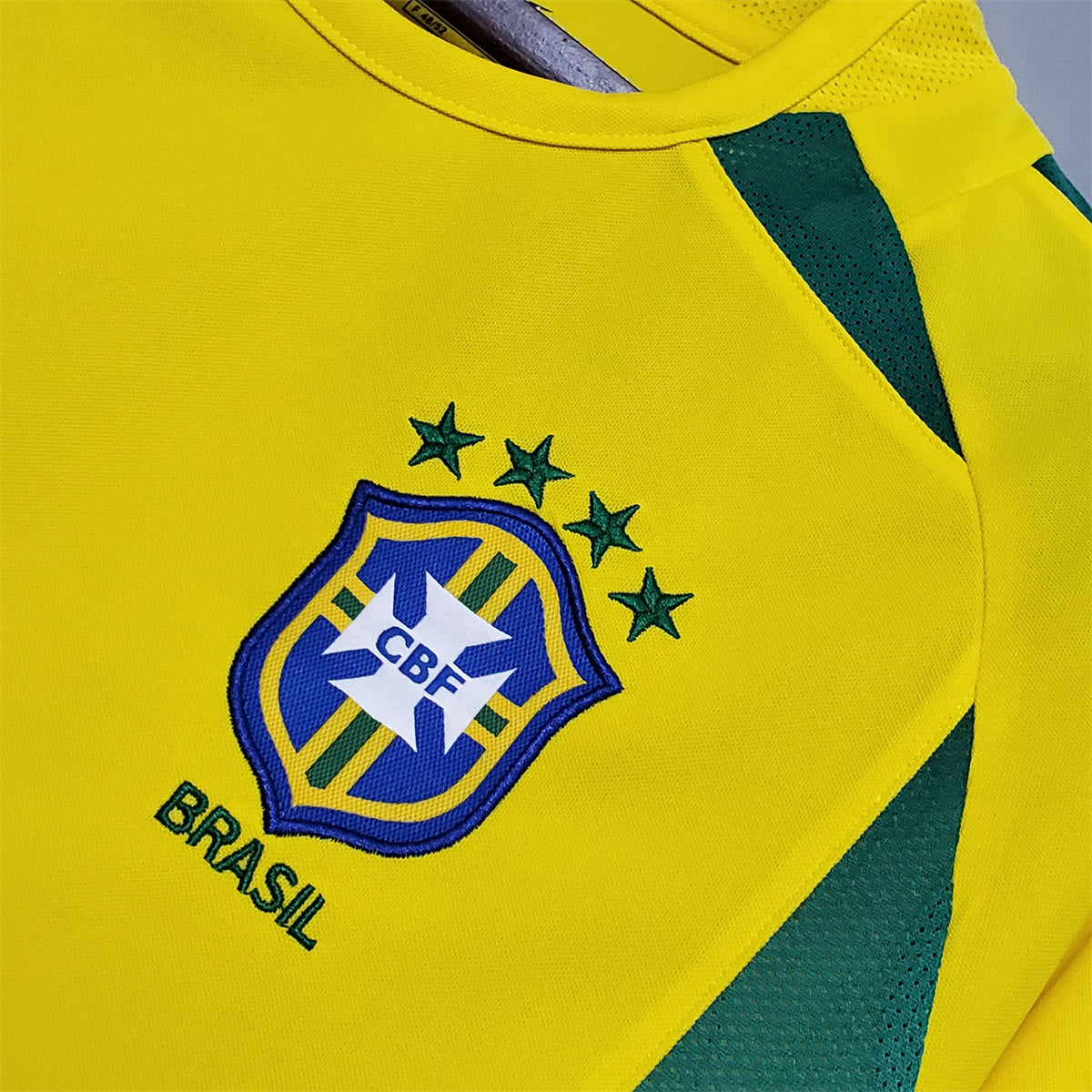 Camisa Seleção Brasil Home - Retrô 2002