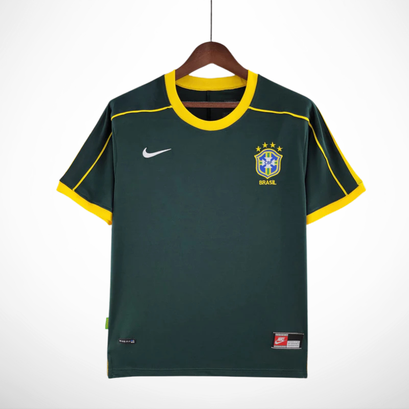 Camisa Seleção Brasil Goleiro - Retrô 1998