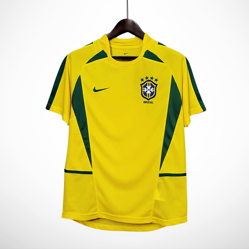 Camisa Seleção Brasil Home - Retrô 2002