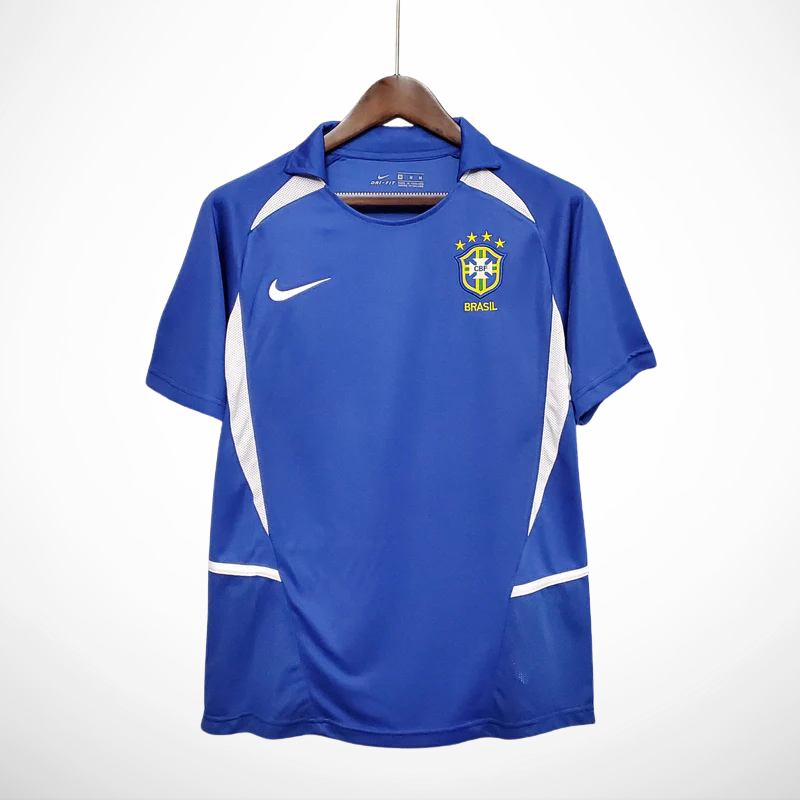 Camisa Seleção Brasil II - Retrô 2002