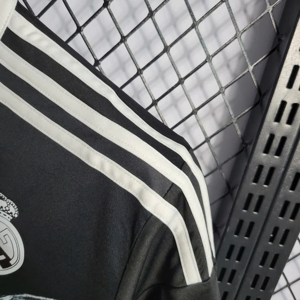 Camisa Retrô Real Madrid III Third 2014/15 Masculino Preto