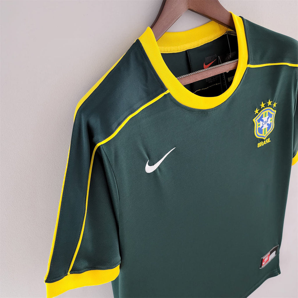 Camisa Seleção Brasil Goleiro - Retrô 1998