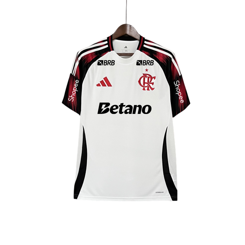 Camisa Flamengo Away Todos Patrocínios 25/26 - Adidas Torcedor Masculina