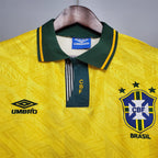 Camisa Seleção Brasil Home - Retrô 1991/93