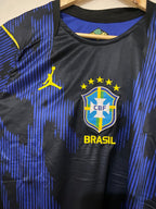 Camisa Futebol Brasil Copa do Mundo 2026 II Torcedor Azul Masculina [PRONTA ENTREGA]