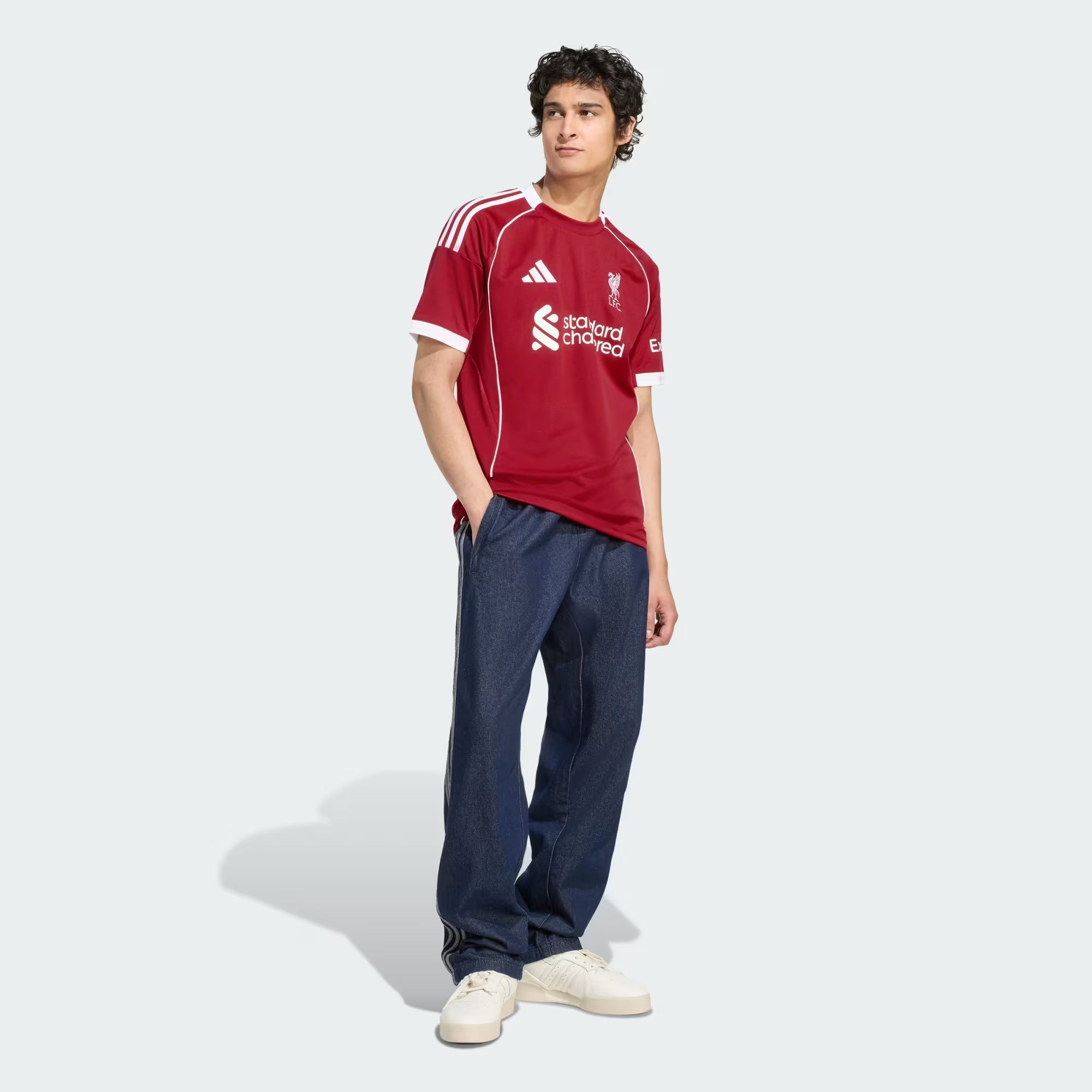Camisa Liverpool I 2025/26 - Torcedor Masculina
