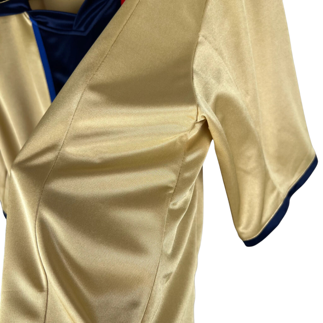 Camisa Retrô Barcelona Dourada 02/2003 Masculino