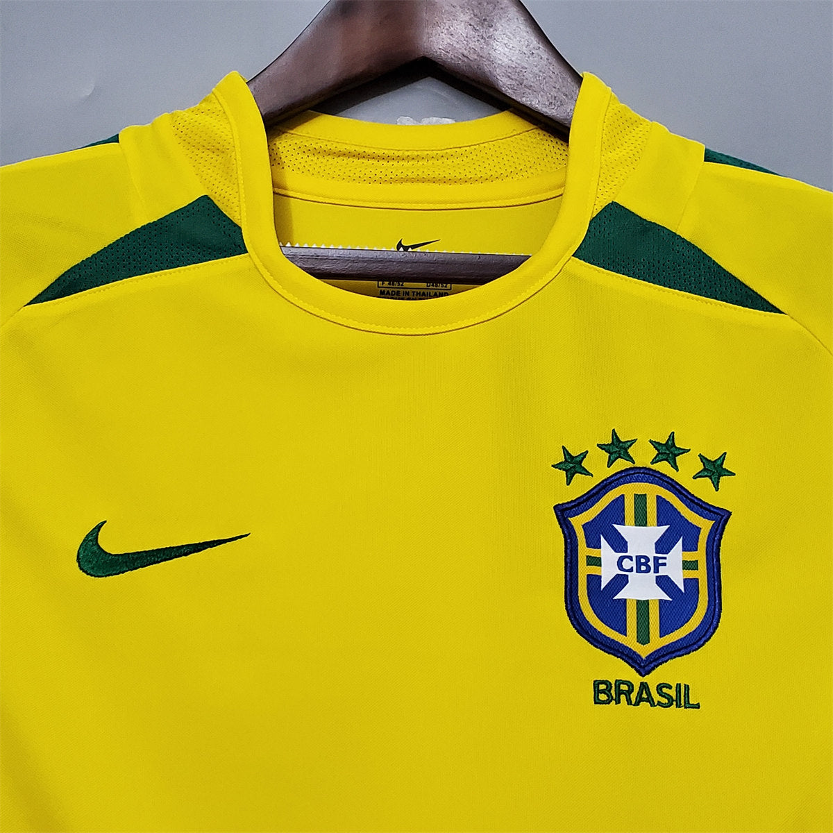 Camisa Seleção Brasil Home - Retrô 2002
