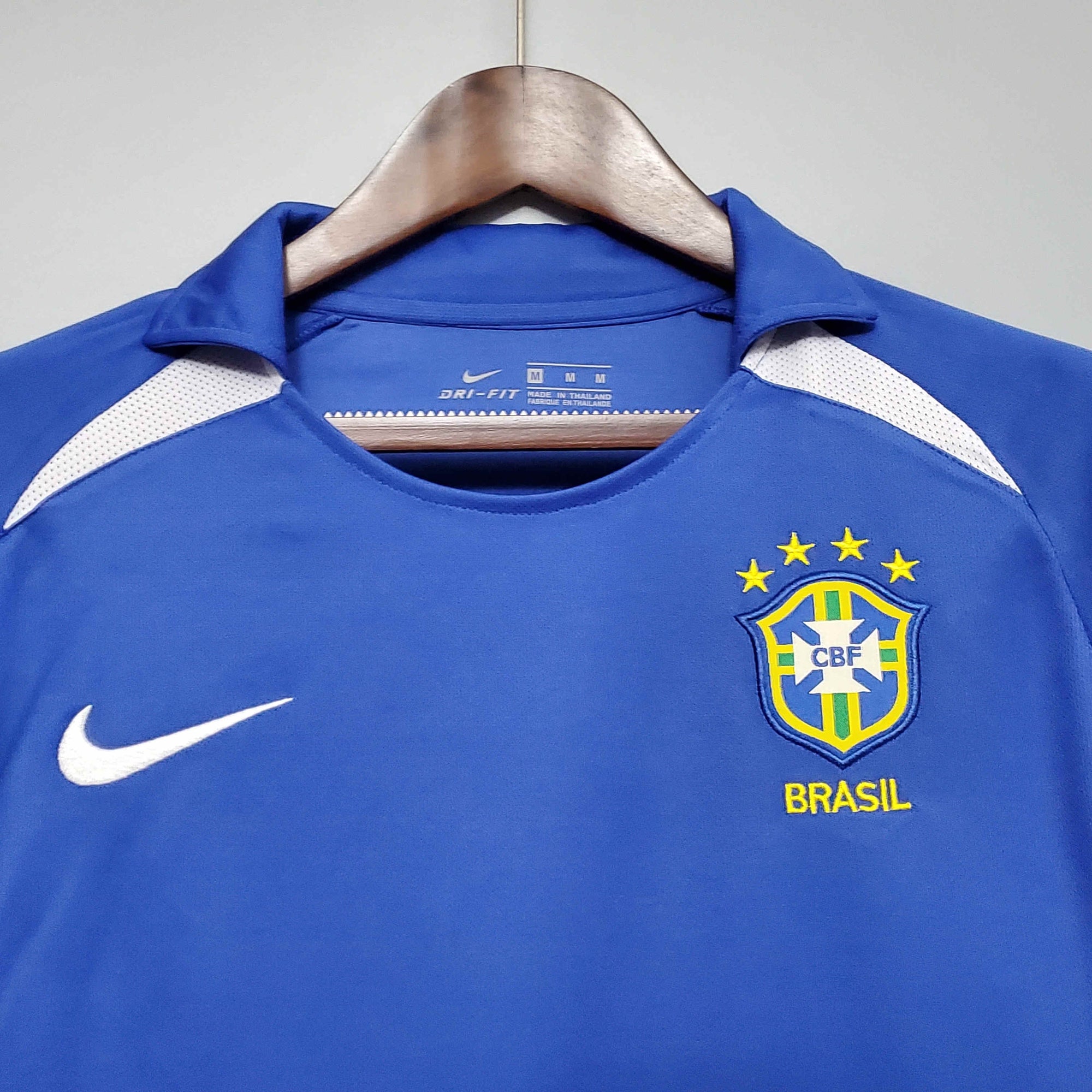 Camisa Seleção Brasil II - Retrô 2002