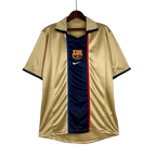 Camisa Retrô Barcelona Dourada 02/2003 Masculino