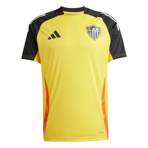 Camisa Atlético Mineiro Treino Amarela 25/26 - Versão Torcedor