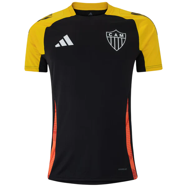 Camisa Atlético Mineiro Treino Preta 25/26 - Versão Torcedor