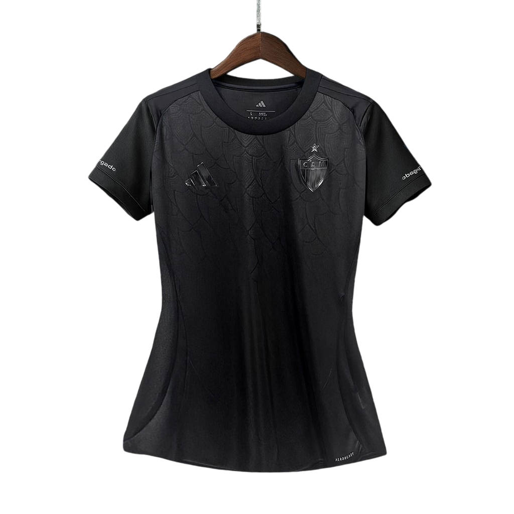 Camisa Atlético Mineiro All Black 25/26 - Versão Feminina