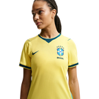 Camisa Brasil I Nike 2026/27 Feminina - Amarela
