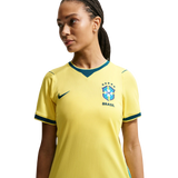 Camisa Brasil I Nike 2026/27 Feminina - Amarela