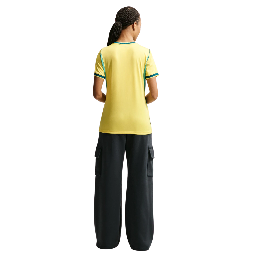 Camisa Brasil I Nike 2026/27 Feminina - Amarela
