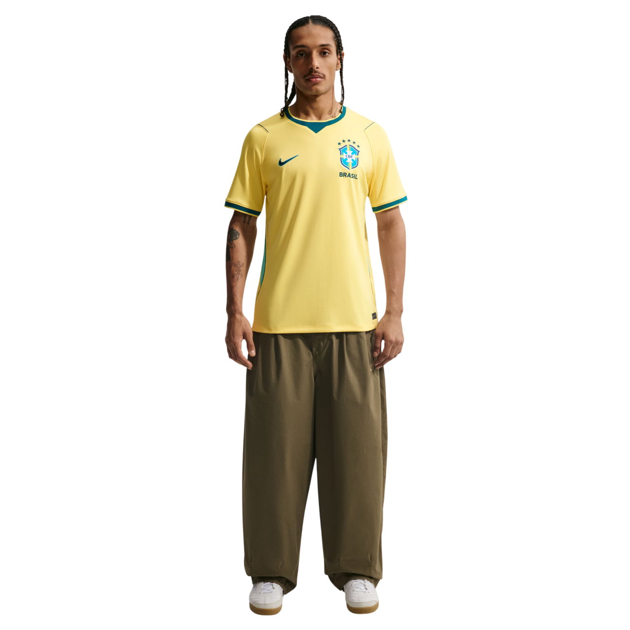 Camisa Brasil Home 26/27 - Nike Torcedor Masculina