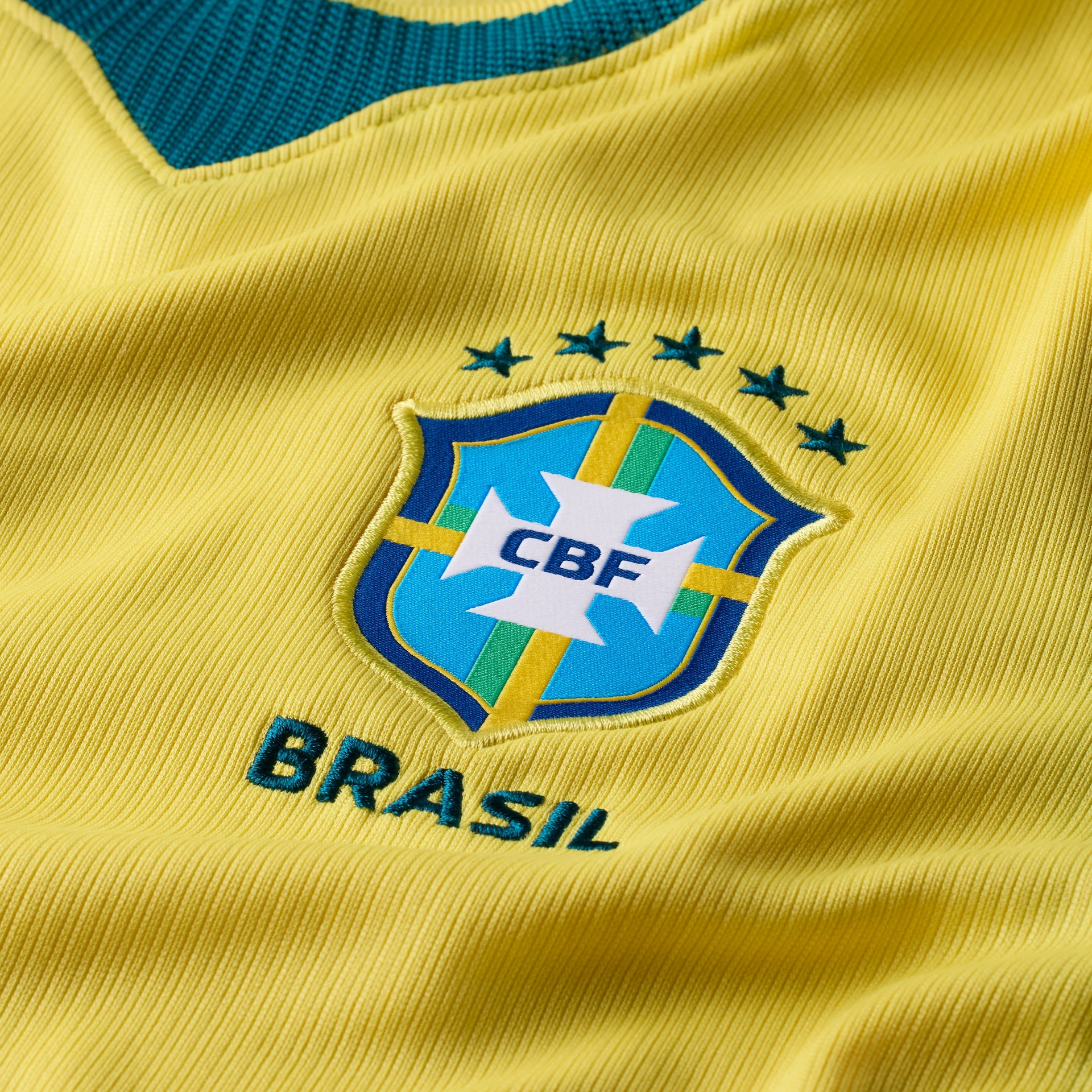 Camisa Brasil I Nike 2026/27 Feminina - Amarela