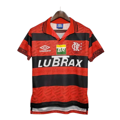 Camisa Flamengo Retrô 1995 Vermelha e Preta - Umbro